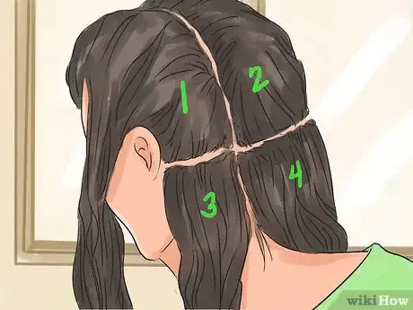 Imagen titulada Straighten Thick, Curly Hair Without Damaging It Step 4