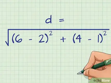 Imagen titulada Use Distance Formula to Find the Length of a Line Step 3