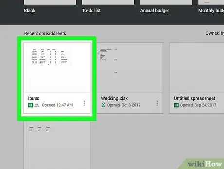 Imagen titulada Unhide Rows on Google Sheets on PC or Mac Step 2