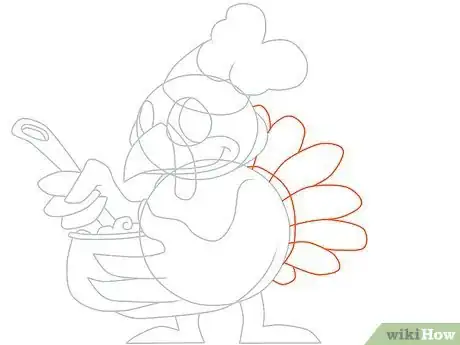 Imagen titulada Draw a Turkey Step 7