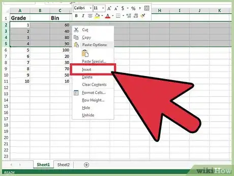 Imagen titulada Insert Rows in Excel Step 11