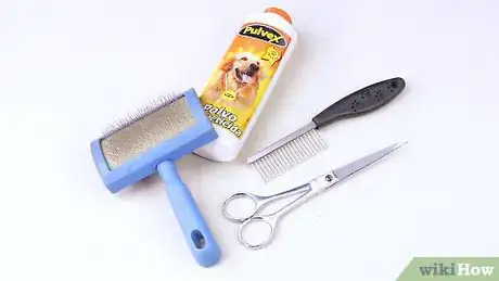 Imagen titulada Cut Dog Hair with Scissors Step 3