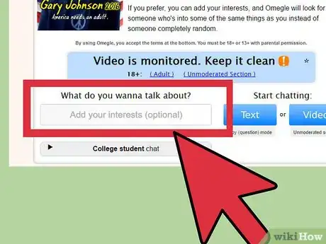 Imagen titulada Use Omegle Step 5