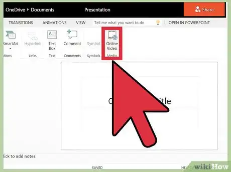 Imagen titulada Put a Video on PowerPoint Step 3