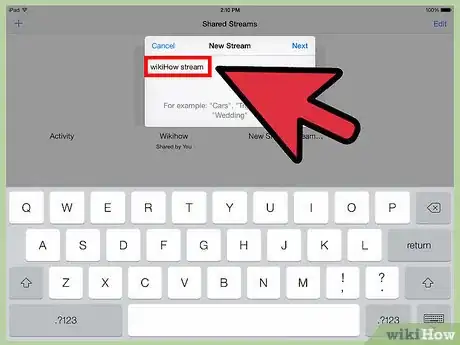Imagen titulada Share Photo Stream Photos from iPhone and iPad Step 4
