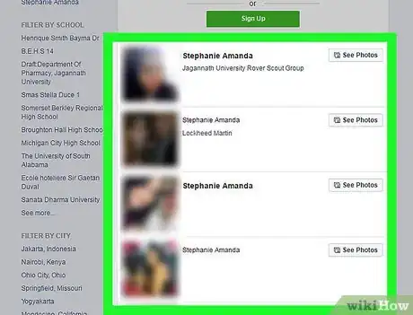 Imagen titulada Look at a Facebook Profile Without Signing Up Step 6