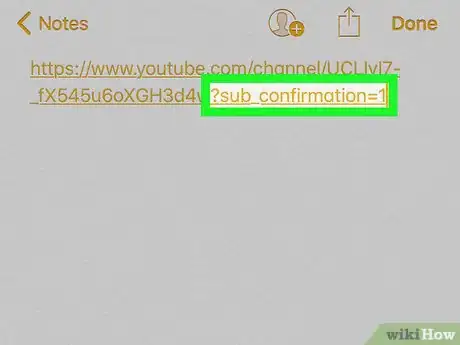 Imagen titulada Make a Subscribe Link for YouTube Channel Step 21