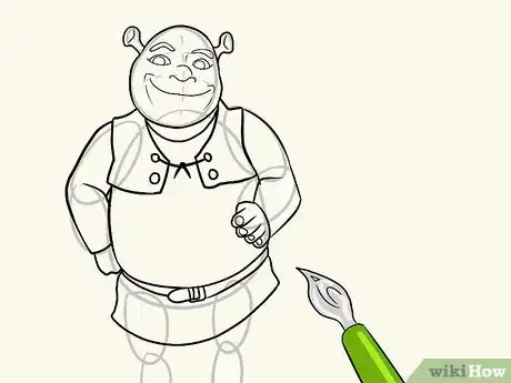 Imagen titulada Draw Shrek Step 5