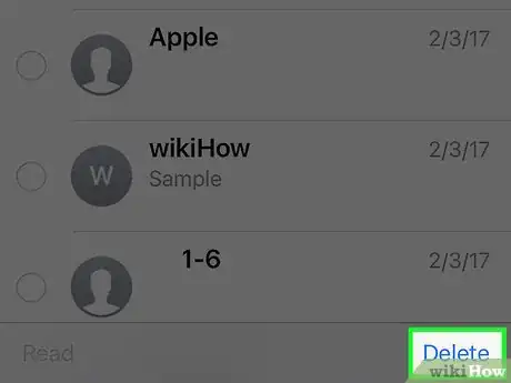 Imagen titulada Delete Text Messages From an iPhone Step 14