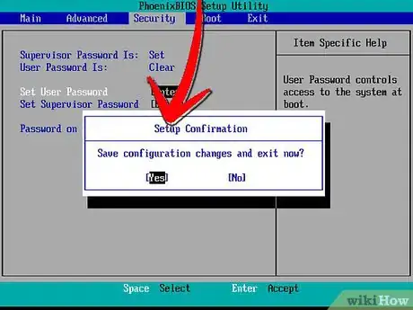 Imagen titulada Set a BIOS Password on Your Laptop Step 5