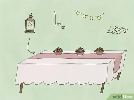 Imagen titulada Decorate a Table for a Wedding Step 13