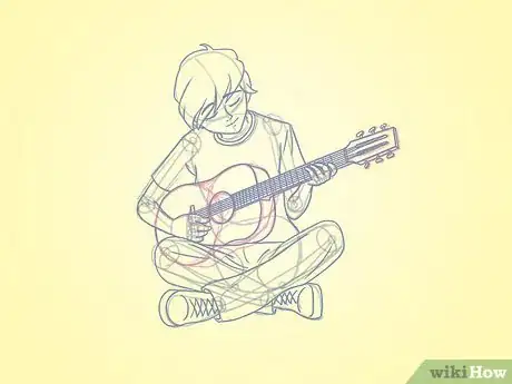 Imagen titulada Draw Guitars Step 11