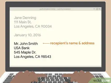 Imagen titulada Make an Authorization Letter Step 6