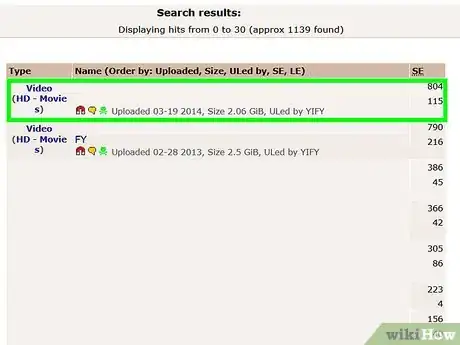 Imagen titulada Download Movies Using uTorrent Step 9