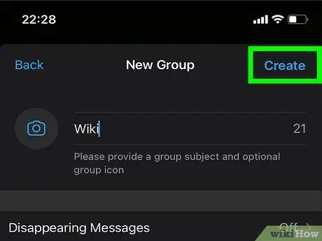 Imagen titulada Create a Group in WhatsApp Step 6