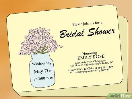 Imagen titulada Plan a Bridal Shower Step 6