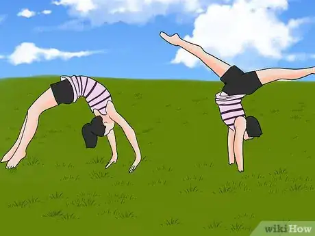 Imagen titulada Improve Your Back Handspring Step 13