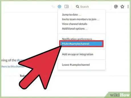 Imagen titulada Mute a Channel on Slack Step 6