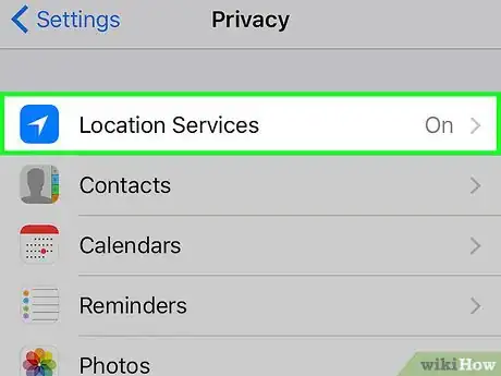 Imagen titulada Turn Off GPS on the iPhone Step 3