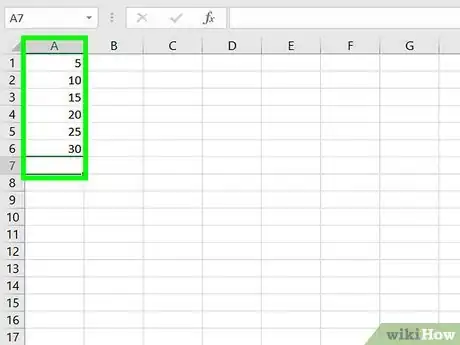 Imagen titulada Calculate Mean and Standard Deviation With Excel 2007 Step 5