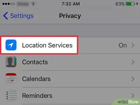 Imagen titulada Change the Devices Sharing Your Location on an iPhone Step 3