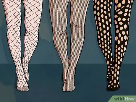 Imagen titulada Wear Fishnet Stockings Step 3