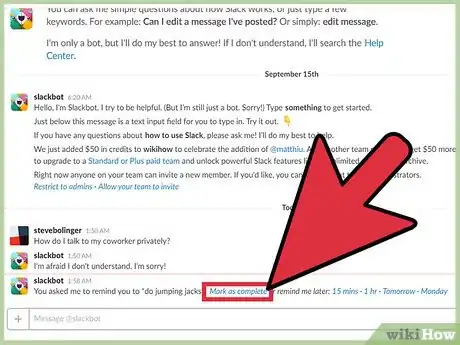 Imagen titulada Use Slackbot Step 13