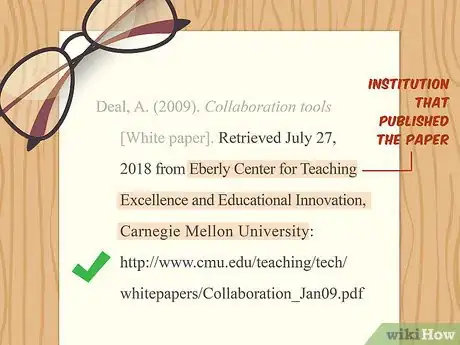Imagen titulada Cite a White Paper Step 15