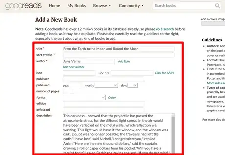 Imagen titulada Add a New Book to the Goodreads Database Method 2 Step 3.png