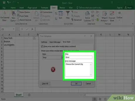 Imagen titulada Create a Drop Down List in Excel Step 18