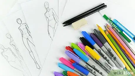 Imagen titulada Draw Fashion Sketches Step 1