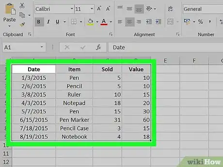 Imagen titulada Convert Excel to Word Step 1