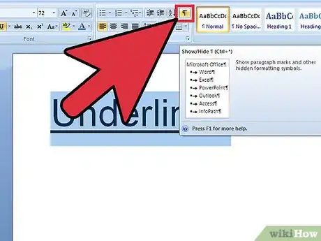 Imagen titulada Underline Step 6