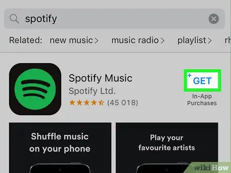 Imagen titulada Sync a Device With Spotify Step 1