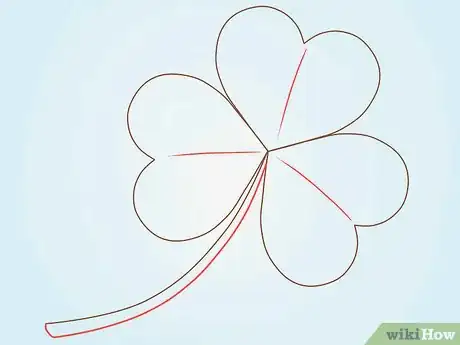 Imagen titulada Draw a Clover Step 4