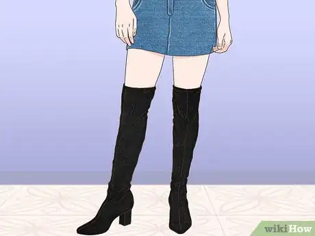 Imagen titulada Style a Denim Skirt Step 14