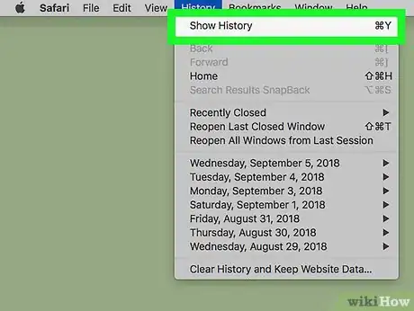 Imagen titulada Check Your Safari History Step 7
