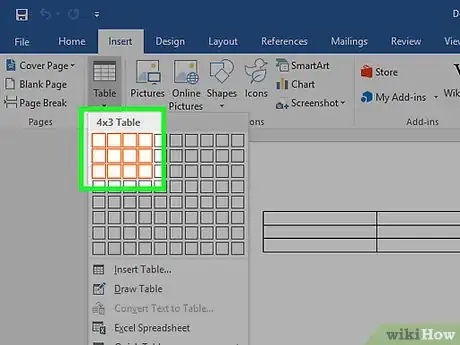 Imagen titulada Create a Simple Table in Microsoft Word Step 5