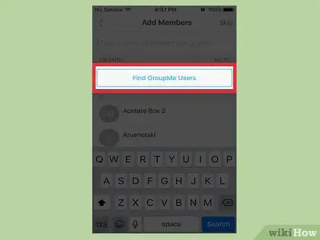 Imagen titulada Create a Group on Groupme Step 9