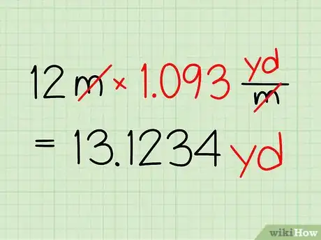 Imagen titulada Convert Meters to Yards Step 3