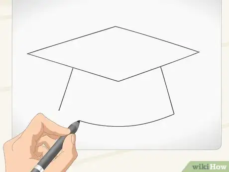 Imagen titulada Draw a Graduation Cap Step 3