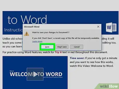 Imagen titulada Close a Dialog Box in Microsoft Word Step 4