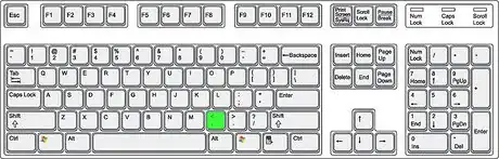 Imagen titulada Create a Fish Using Keyboard Symbols Step 2