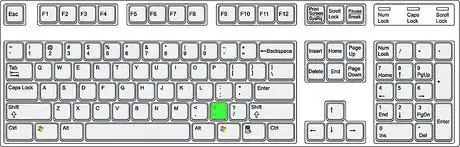 Imagen titulada Create a Fish Using Keyboard Symbols Step 1