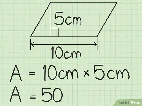 Imagen titulada Calculate the Area of a Parallelogram Step 5