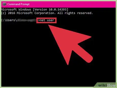 Imagen titulada Hack Into a Windows User Account Using the Net User Command Step 3