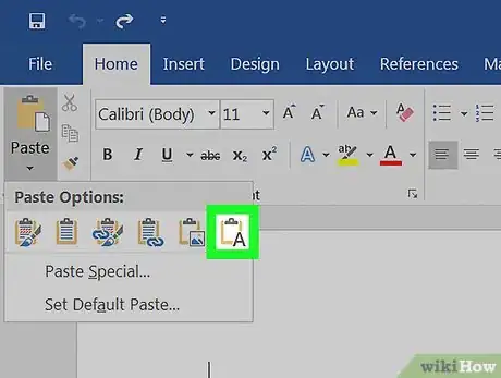 Imagen titulada Convert Excel to Word Step 7