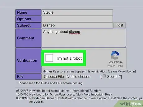 Imagen titulada Post on 4chan Step 5