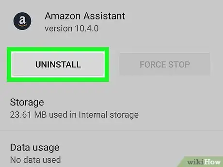 Imagen titulada Uninstall Amazon Assistant on Android Step 4