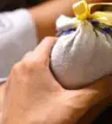 hacer un calcetín con arroz